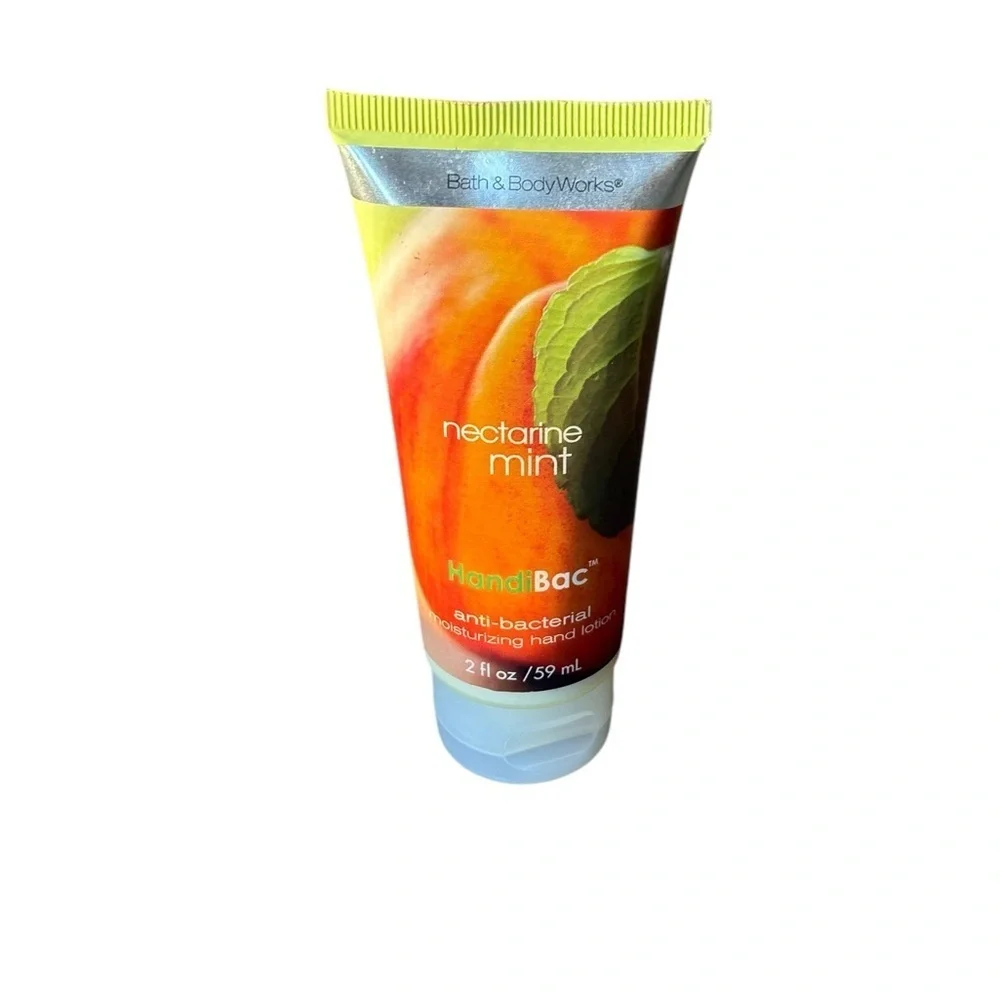 Bath & Body Works Nectarine Mint HandiBac Antibacterial Moisturizing Lotion 2 oz